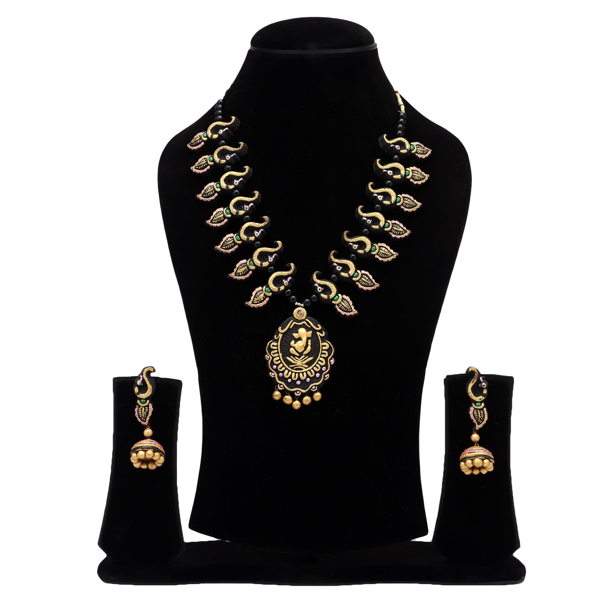 Ganesha inspired necklace set