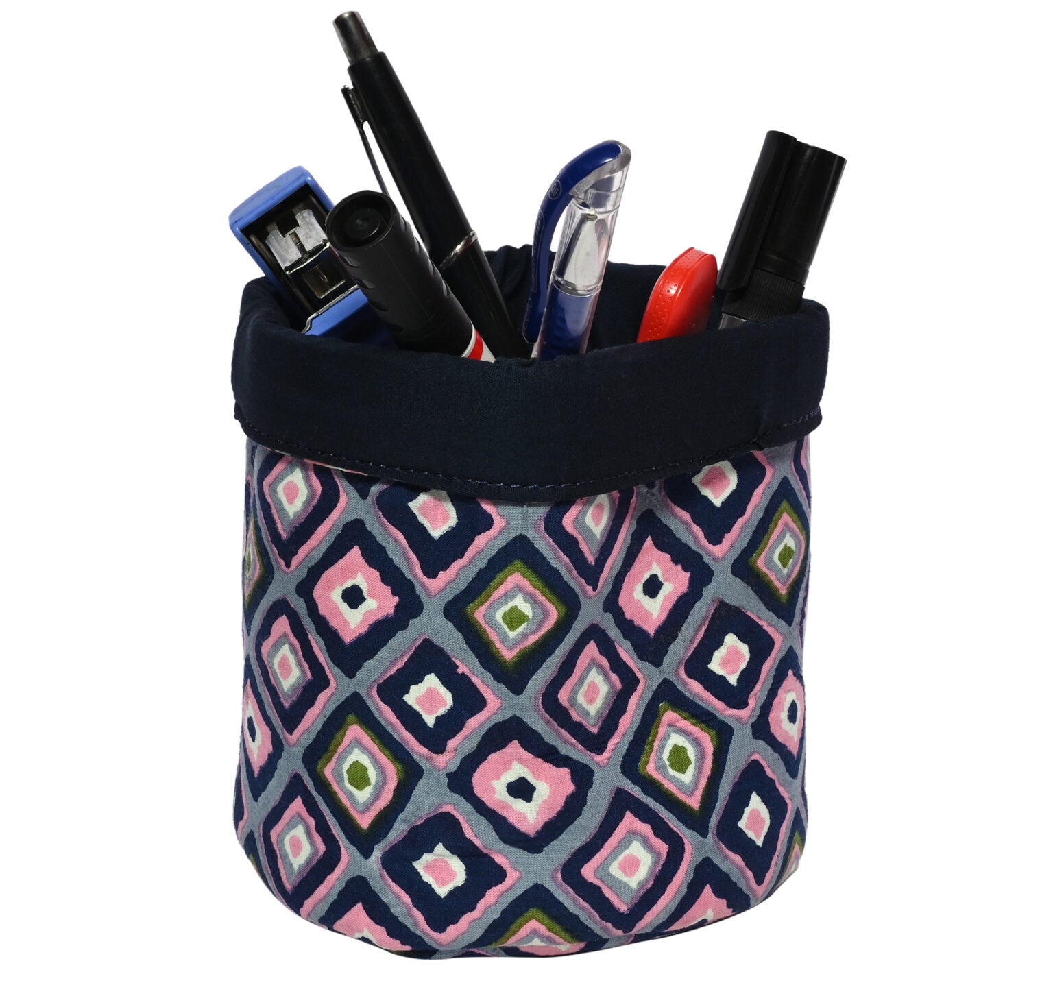 Fabric desk organiser