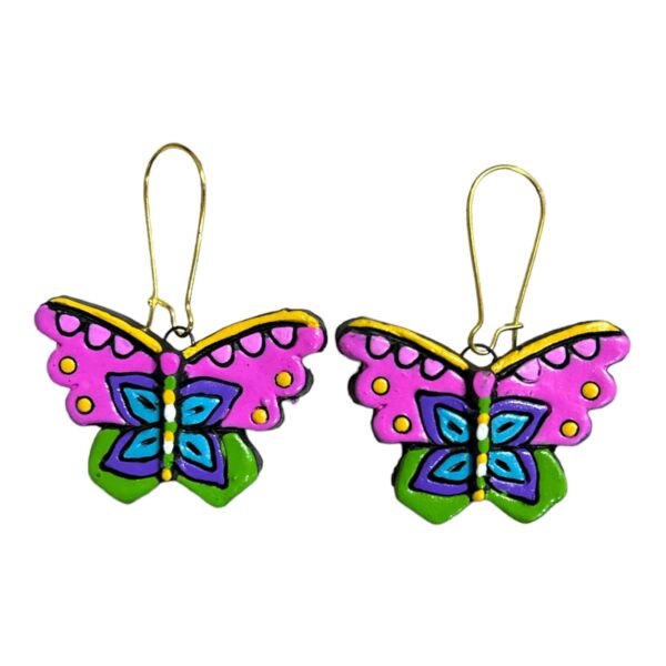 Butterfly Quirky Design In Terracotta Necklace Set