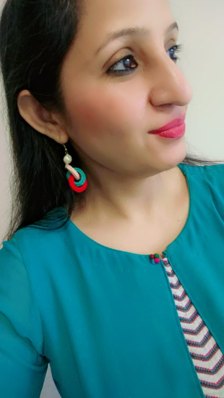 Crochet earrings Multicolor