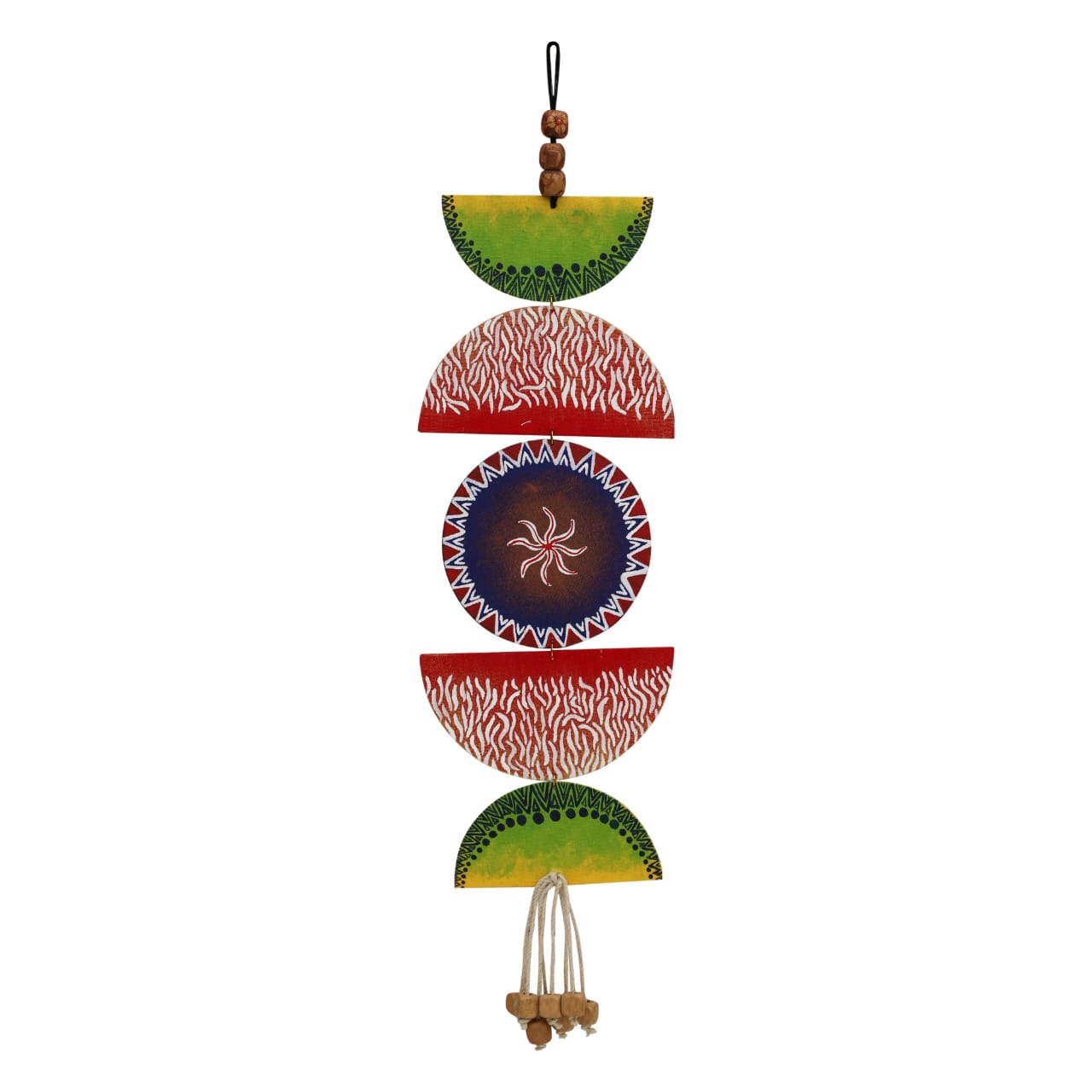 Multicolor fabric wall hanging
